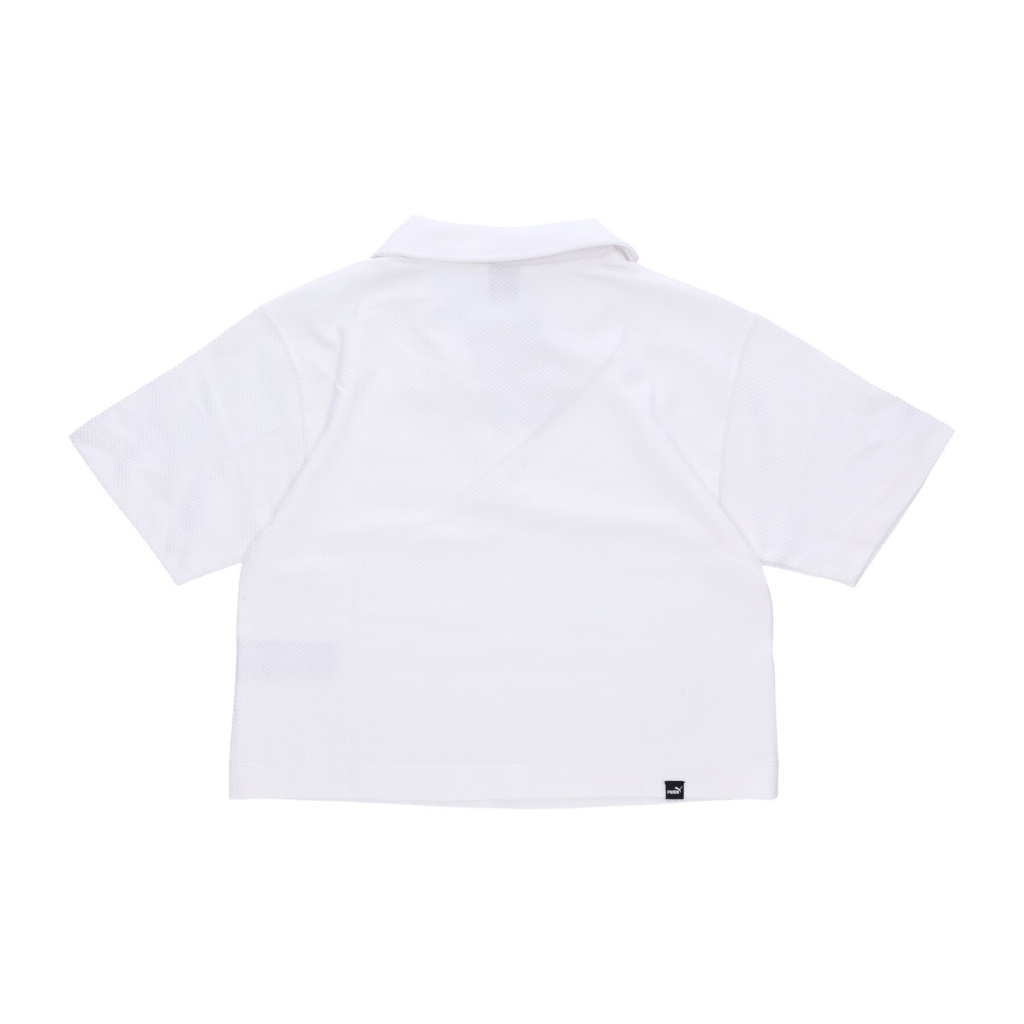 polo manica corta donna her polo tee WHITE