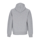 felpa leggera cappuccio zip uomo light-lux hooded jacket GREY HEATHER