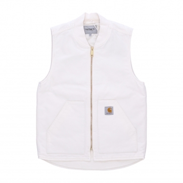 gilet smanicato uomo classic vest WAX RINSED