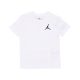 maglietta bambino jumpman air emb tee WHITE