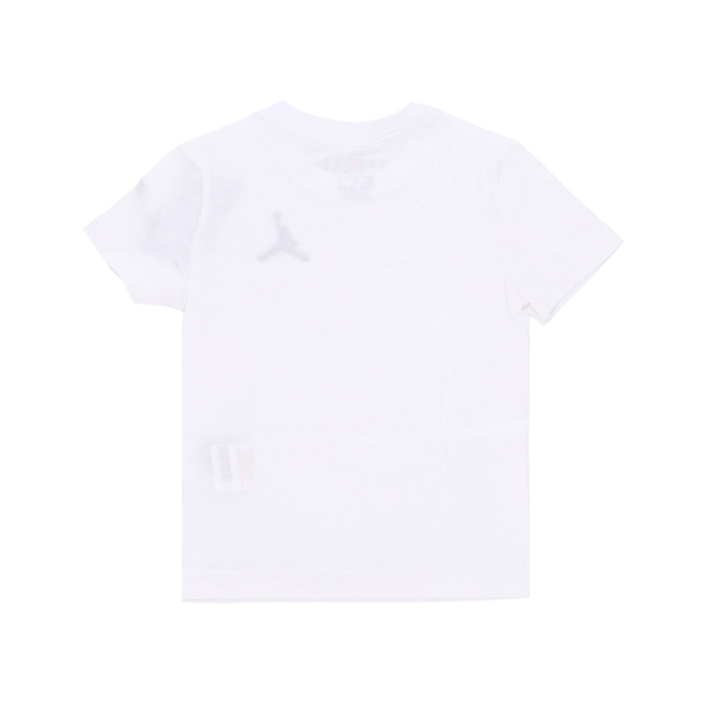 maglietta bambino jumpman air emb tee WHITE