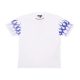 maglietta uomo flames tee OFF WHITE/BLUE