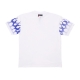 maglietta uomo flames tee OFF WHITE/BLUE