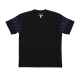 maglietta uomo flames tee BLACK/BLUE