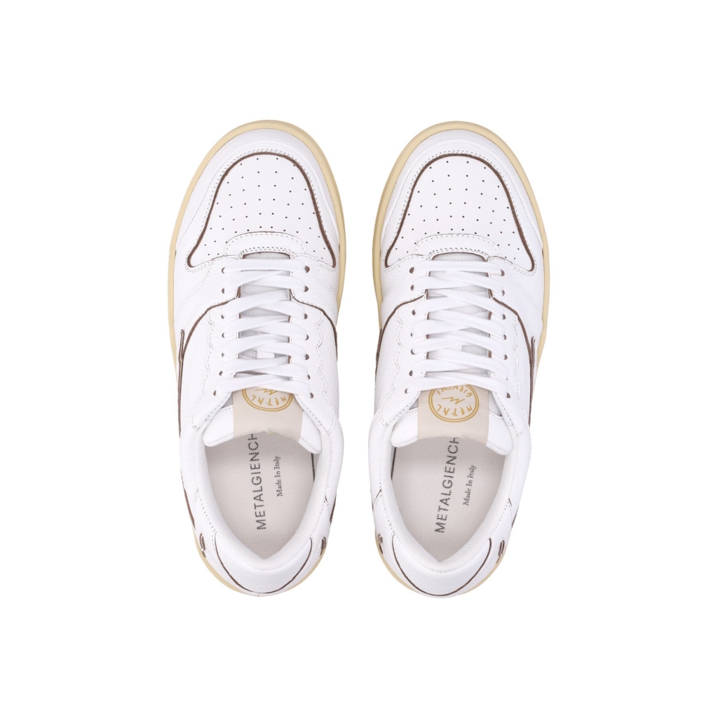 scarpa bassa uomo icx low VINTAGE WHITE