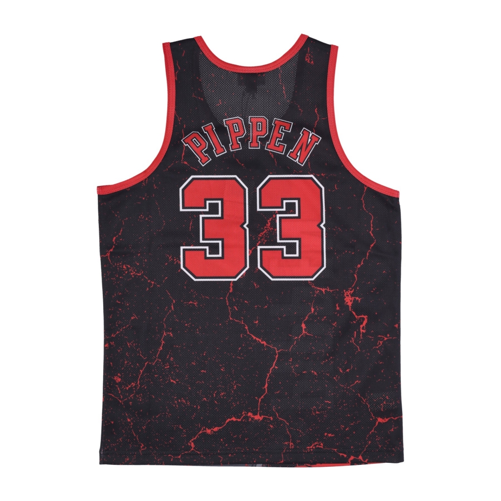 canotta tipo basket uomo nba burst mesh tank no 33 scottie pippen chibul ORIGINAL TEAM COLORS