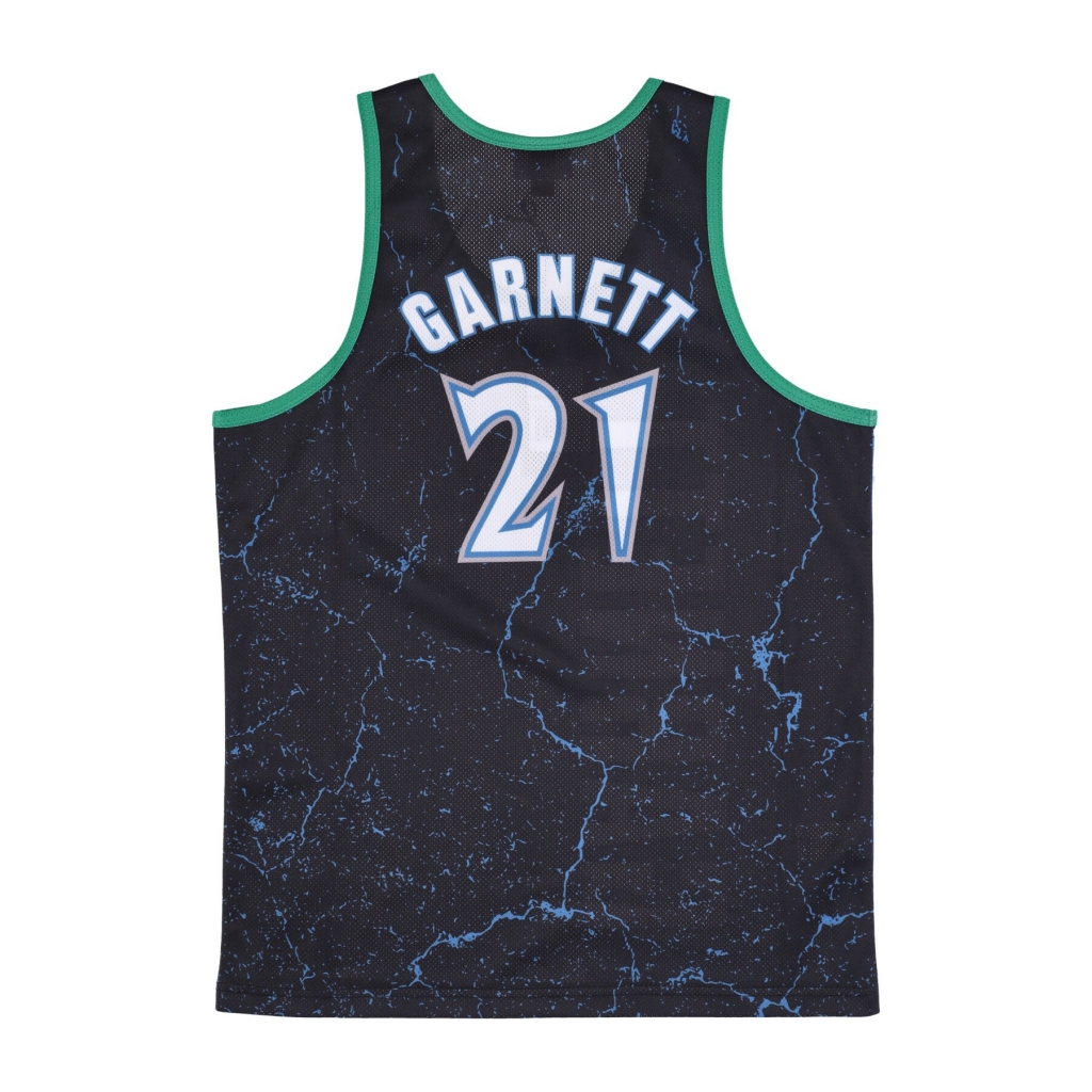 canotta tipo basket uomo nba burst mesh tank no 21 kevin garnett mintim ORIGINAL TEAM COLORS