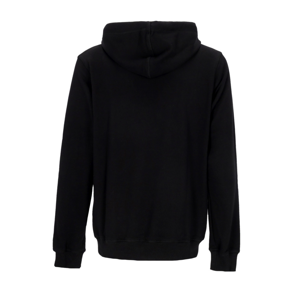 felpa leggera cappuccio uomo mlb emb helix base runner hoodie neyyan JET BLACK