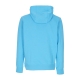 felpa leggera cappuccio uomo sportswear club hoodie BALTIC BLUE/BALTIC BLUE/WHITE