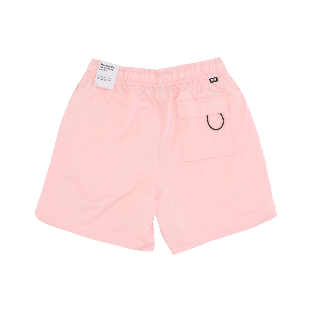 costume pantaloncino uomo club woven lined flow short PINK BLOOM/WHITE