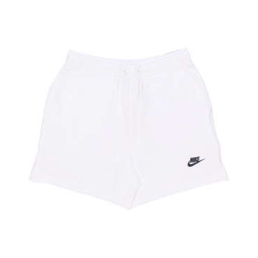 pantalone tuta leggero uomo club fleece terry flow short WHITE/WHITE/BLACK