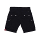 pantalone corto uomo combat short BLACK