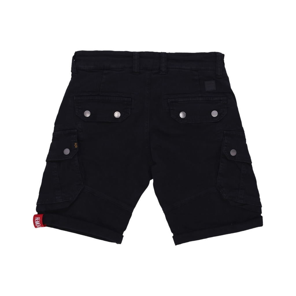 pantalone corto uomo combat short BLACK