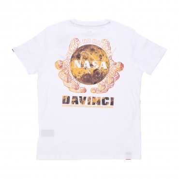 maglietta uomo nasa davinci tee WHITE