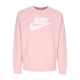 felpa girocollo uomo sportswear club bb graphic crew PINK BLOOM/WHITE