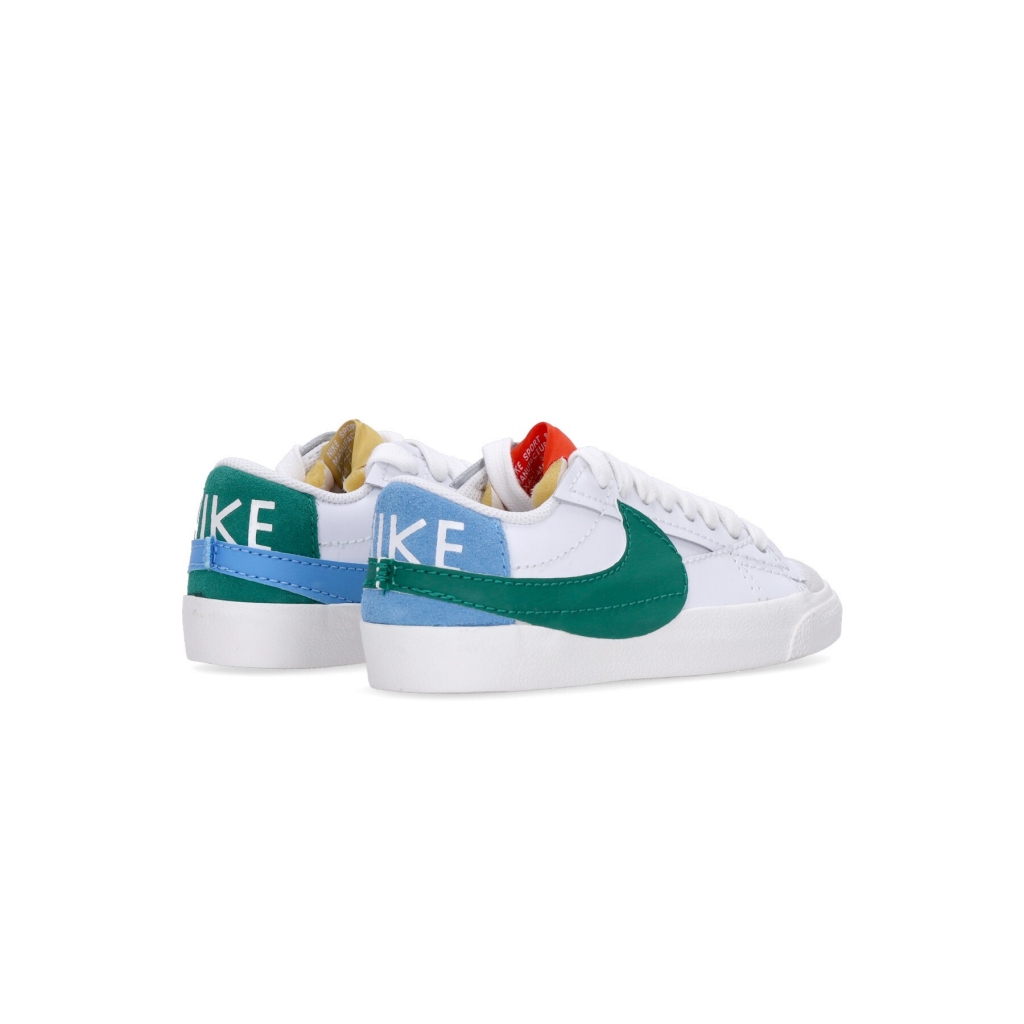 scarpa bassa donna w blazer low 77 jumbo WHITE/MALACHITE/UNIVERSITY BLUE