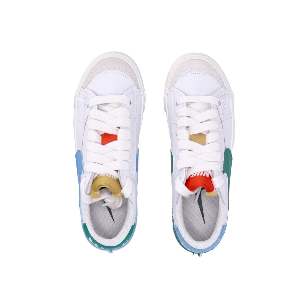 scarpa bassa donna w blazer low 77 jumbo WHITE/MALACHITE/UNIVERSITY BLUE