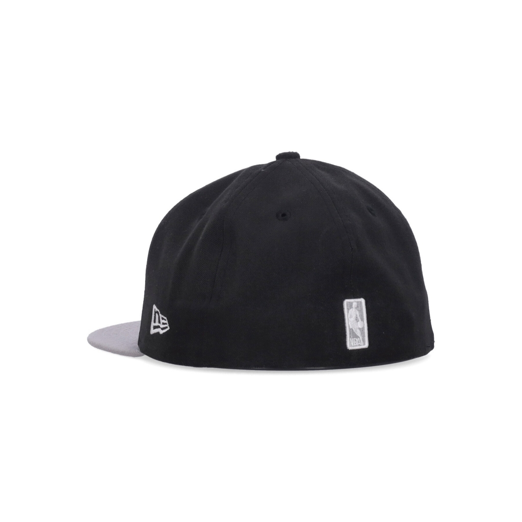 cappellino visiera piatta uomo nba basic bronet BLACK/LIGHT GREY