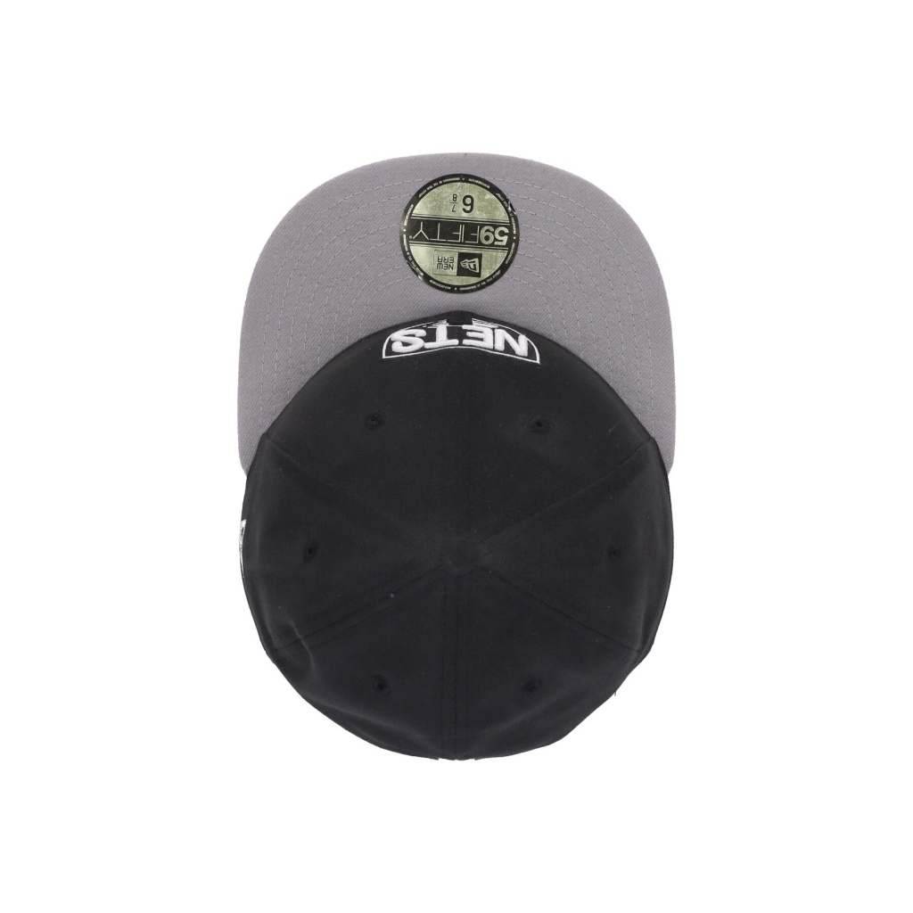 cappellino visiera piatta uomo nba basic bronet BLACK/LIGHT GREY