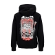 felpa leggera cappuccio uomo addict hoodie BLACK