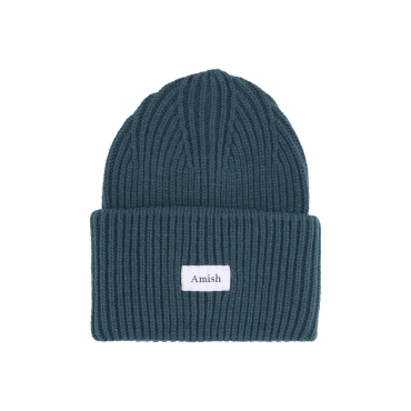 cappello uomo wool blend beanie FOREST