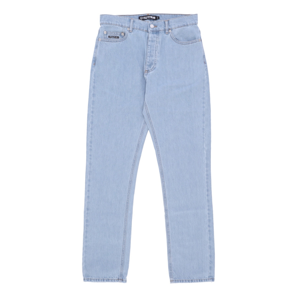 jeans uomo regular denim LIGHT BLUE