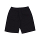 pantalone corto uomo jogger short BLACK