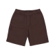 pantalone corto uomo jogger short BROWN