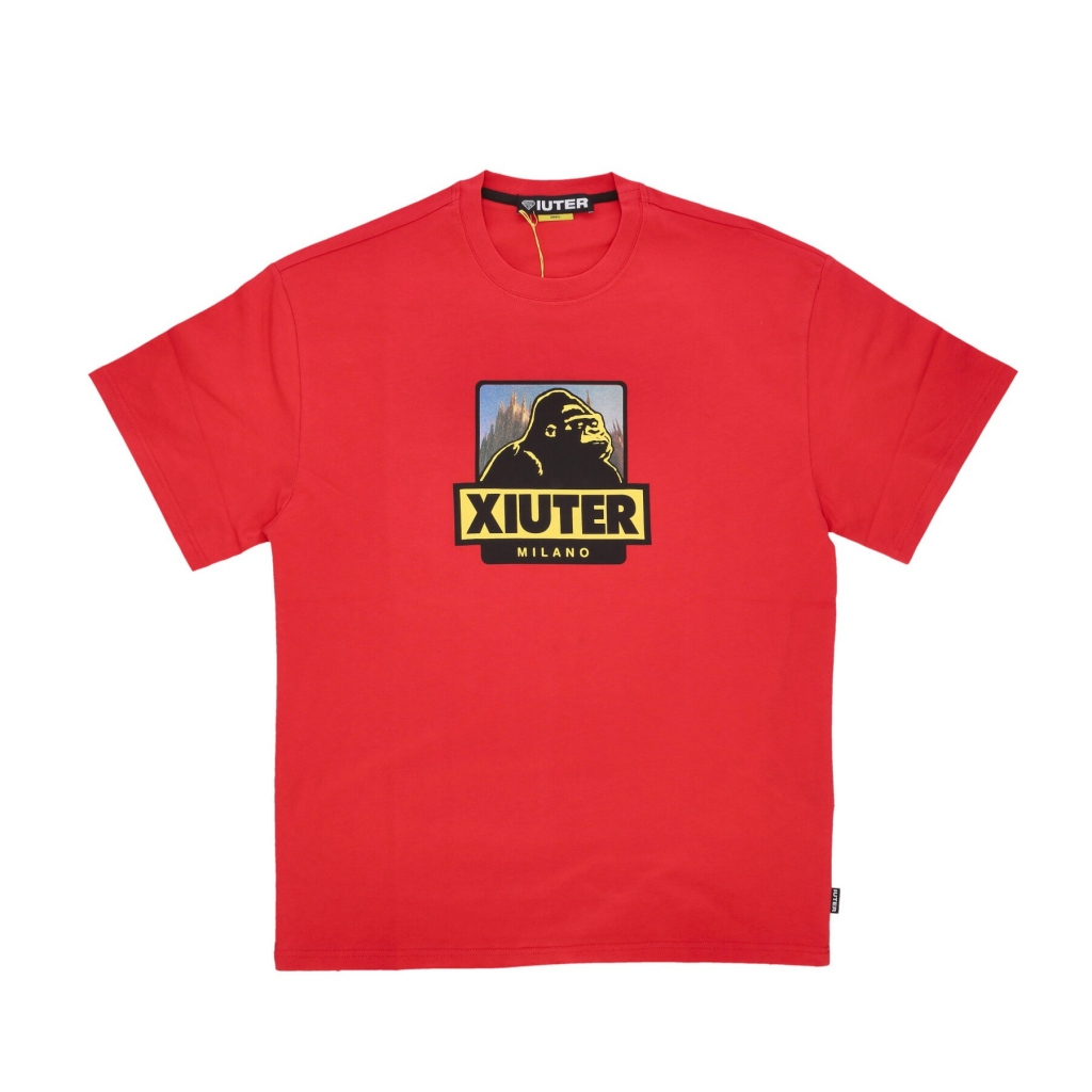 maglietta uomo xiuter logo tee CRIMSON