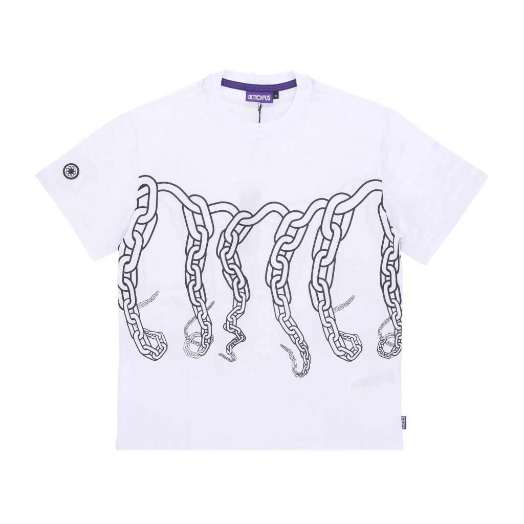 maglietta uomo chain tee WHITE