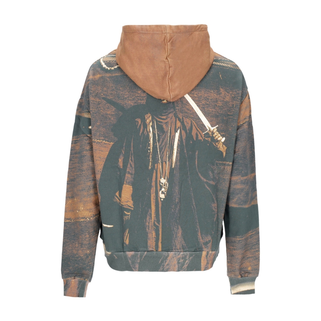 felpa leggera cappuccio uomo desert hoodie MULTI