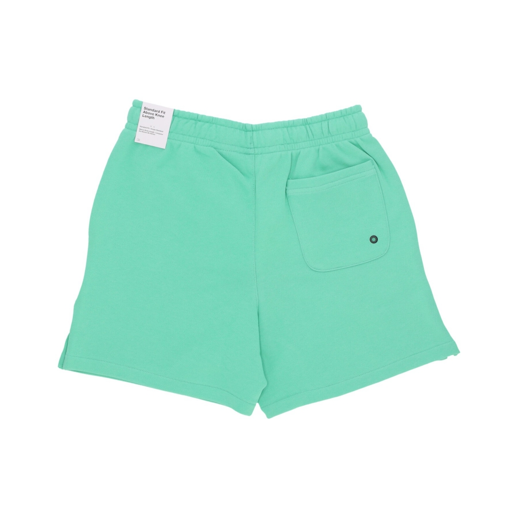 pantalone tuta leggero uomo club fleece terry flow short SPRING GREEN/WHITE/WHITE