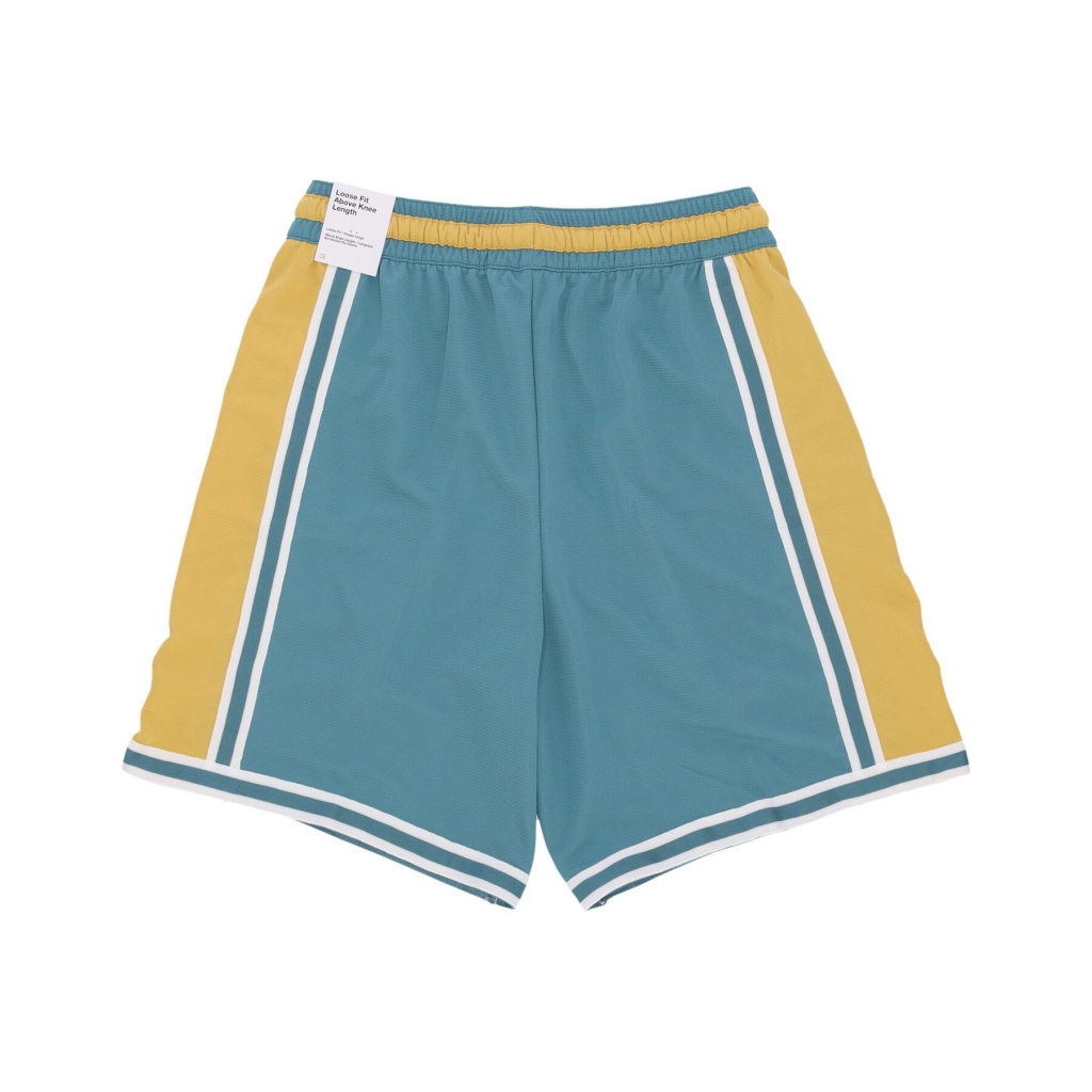 pantaloncino tipo basket uomo dri-fit dna+ short MINERAL TEAL/WHEAT GOLD/WHITE