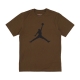 maglietta uomo jumpman crew LIGHT OLIVE/BLACK