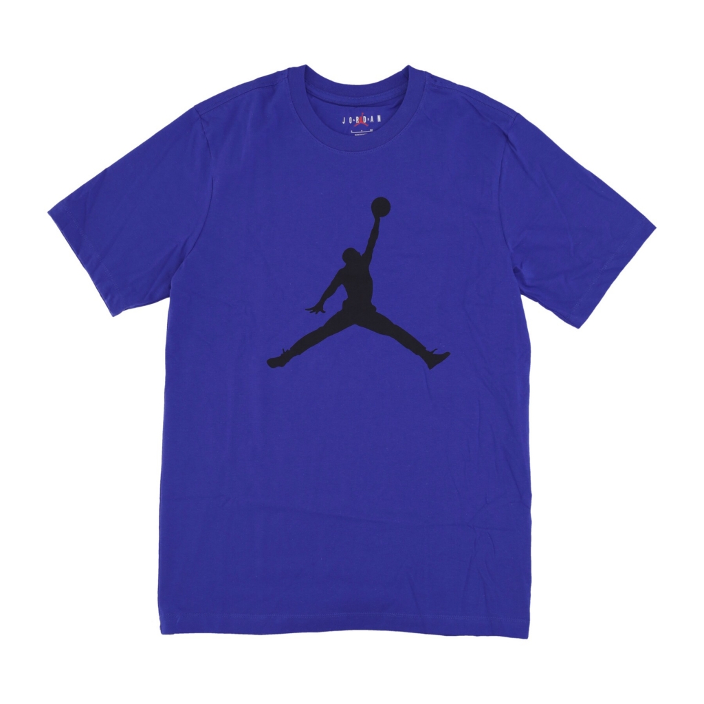 maglietta uomo jumpman crew LIGHT CONCORD/BLACK