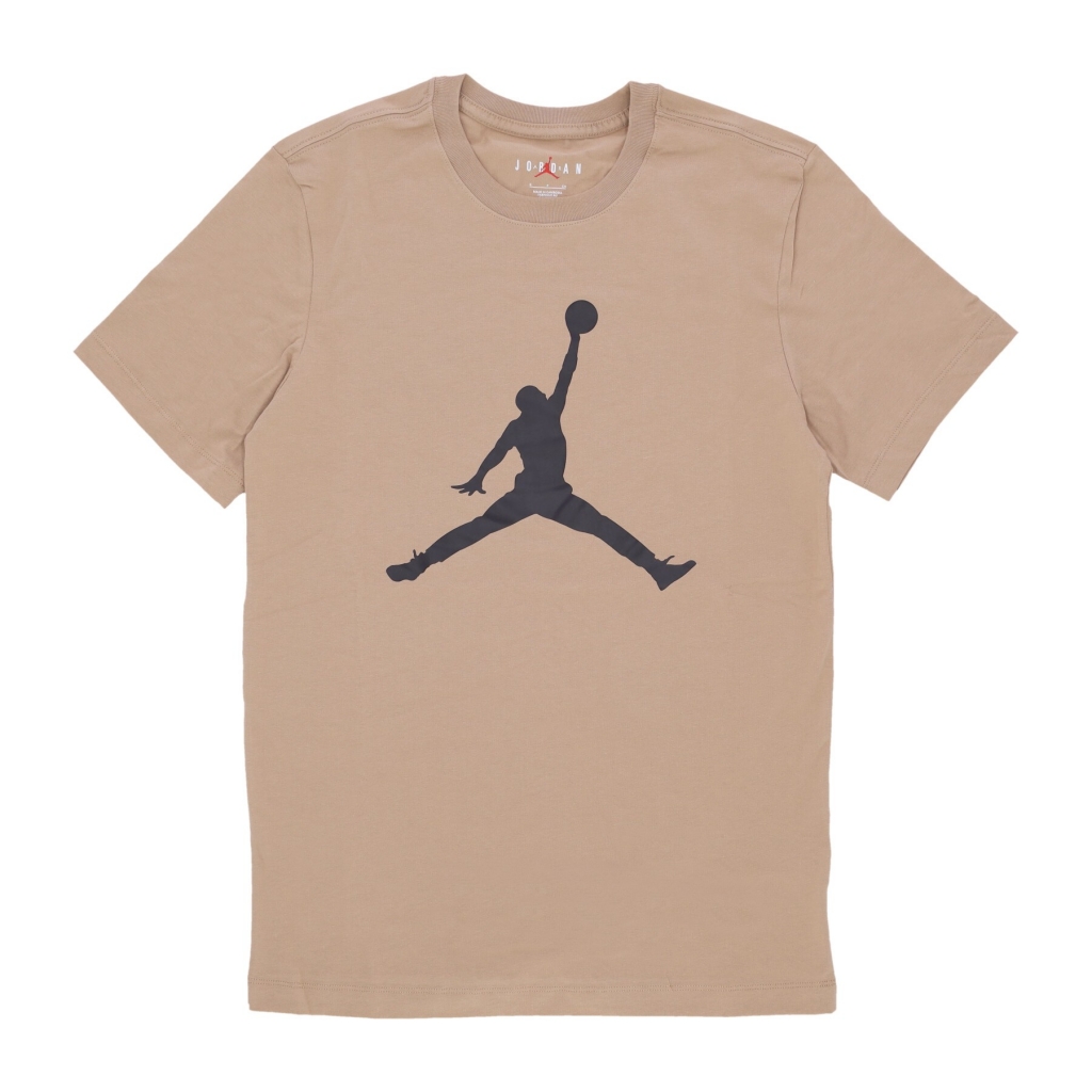 maglietta uomo jumpman crew BRITISH KHAKI/BLACK