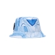 cappello da pescatore uomo allover print bucket AZURE