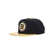 cappellino visiera piatta uomo nhl team 2 tone 20 snapback bosbru BLACK/YELLOW