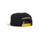 cappellino visiera piatta uomo nhl team 2 tone 20 snapback bosbru BLACK/YELLOW