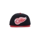 cappellino visiera piatta uomo nhl team 2 tone 20 snapback detwin BLACK/RED