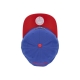 cappellino visiera piatta uomo nhl team 2 tone 20 snapback neyran ROYAL/RED