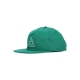 cappellino visiera piatta uomo set triple triangle snapback EMERALD