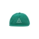 cappellino visiera piatta uomo set triple triangle snapback EMERALD