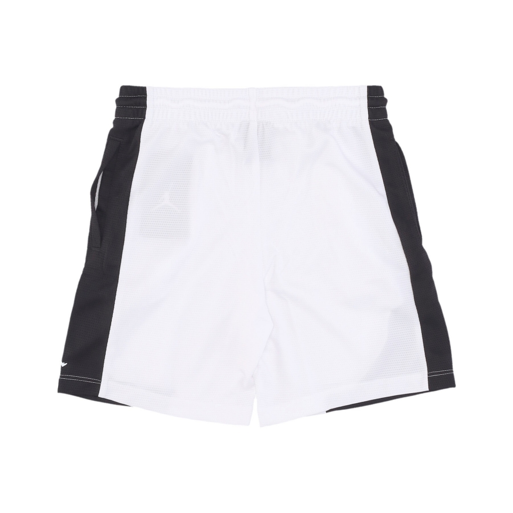 pantaloncino tipo basket ragazza life sport short WHITE/BLACK