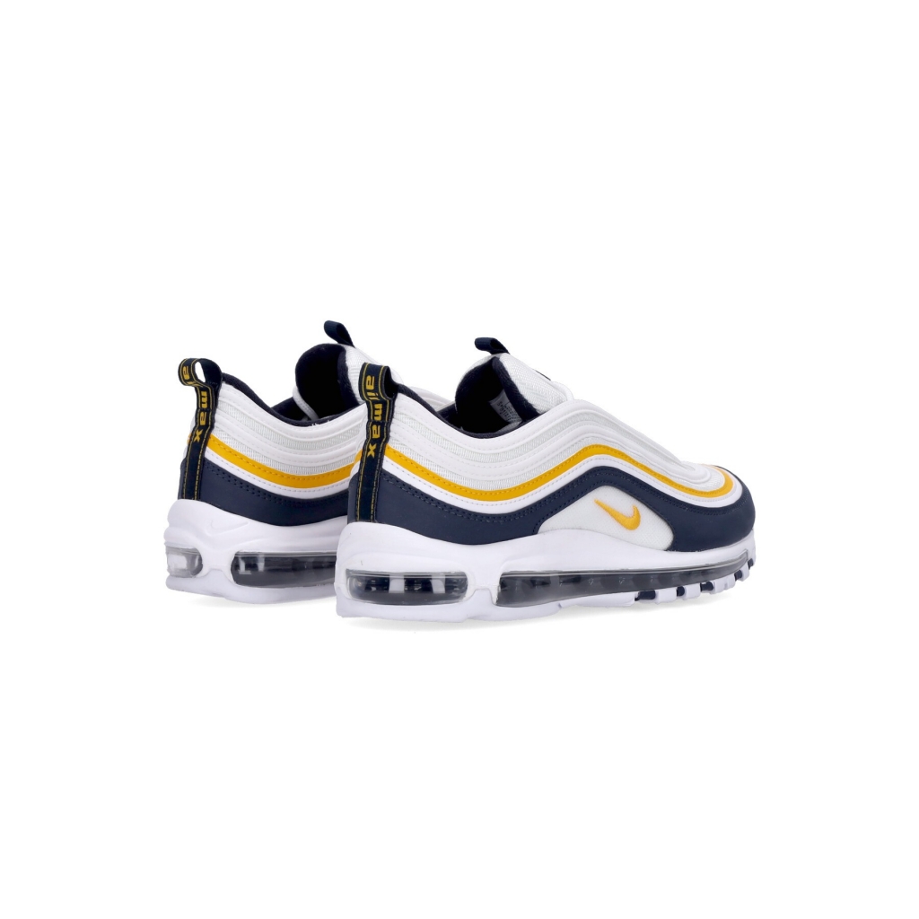 scarpa bassa uomo air max 97 WHITE/UNIVERSITY GOLD/DARK OBSIDIAN