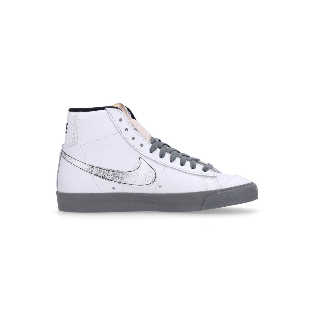 scarpa alta uomo blazer mid 77 WHITE/SMOKE GREY/BLACK/WHITE