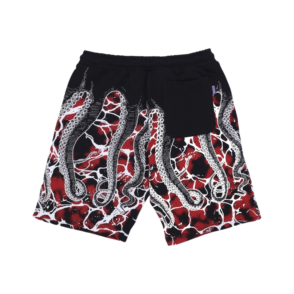 pantalone corto tuta uomo marble sweatshort BLACK