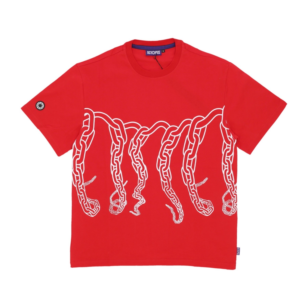 maglietta uomo chain tee RED