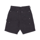 pantalone corto uomo carpenter short ASPHALT