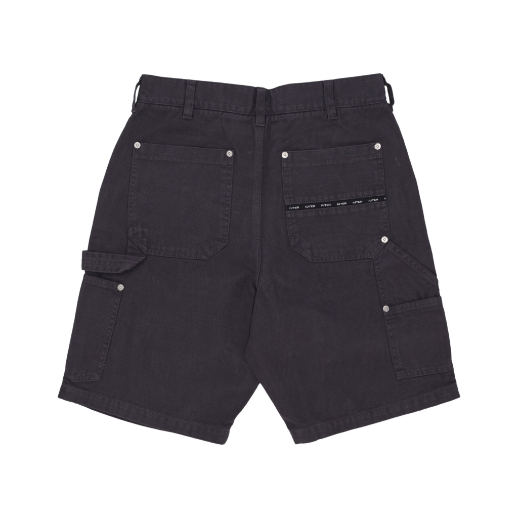 pantalone corto uomo carpenter short ASPHALT